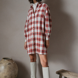 Robe Dorota - Rouge - Grace&Mila