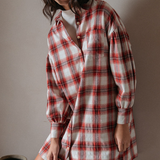 Robe Dorota - Rouge - Grace&Mila