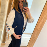 Doudoune légère sans manche femme Yorpa - Bleu marine - Sun Valley femme
