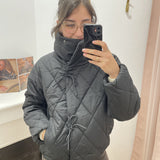Doudoune col montant femme Vibumble - Noire - VILA