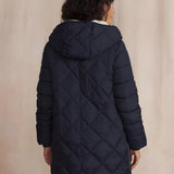 Doudoune Femme Longue Gretalon - Marine - TBS Femme