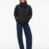Doudoune col montant femme Vibumble - Noire - VILA