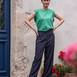 Pantalon de tailleur Katnis - Marine - LA PETITE ÉTOILE