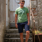 Bermuda Manning - Indigo sombre - SUN VALLEY HOMME