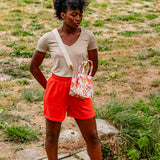 Short en molleton - Pop Abricot - I.Code