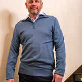 Pull en maille - Bleu - PETROL INDUSTRIES