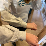 Sweat shirt Flo - Gris mélangé - FABIENNE CHAPOT