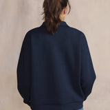 Sweat femme Eslyncam - Navy - TBS Femme