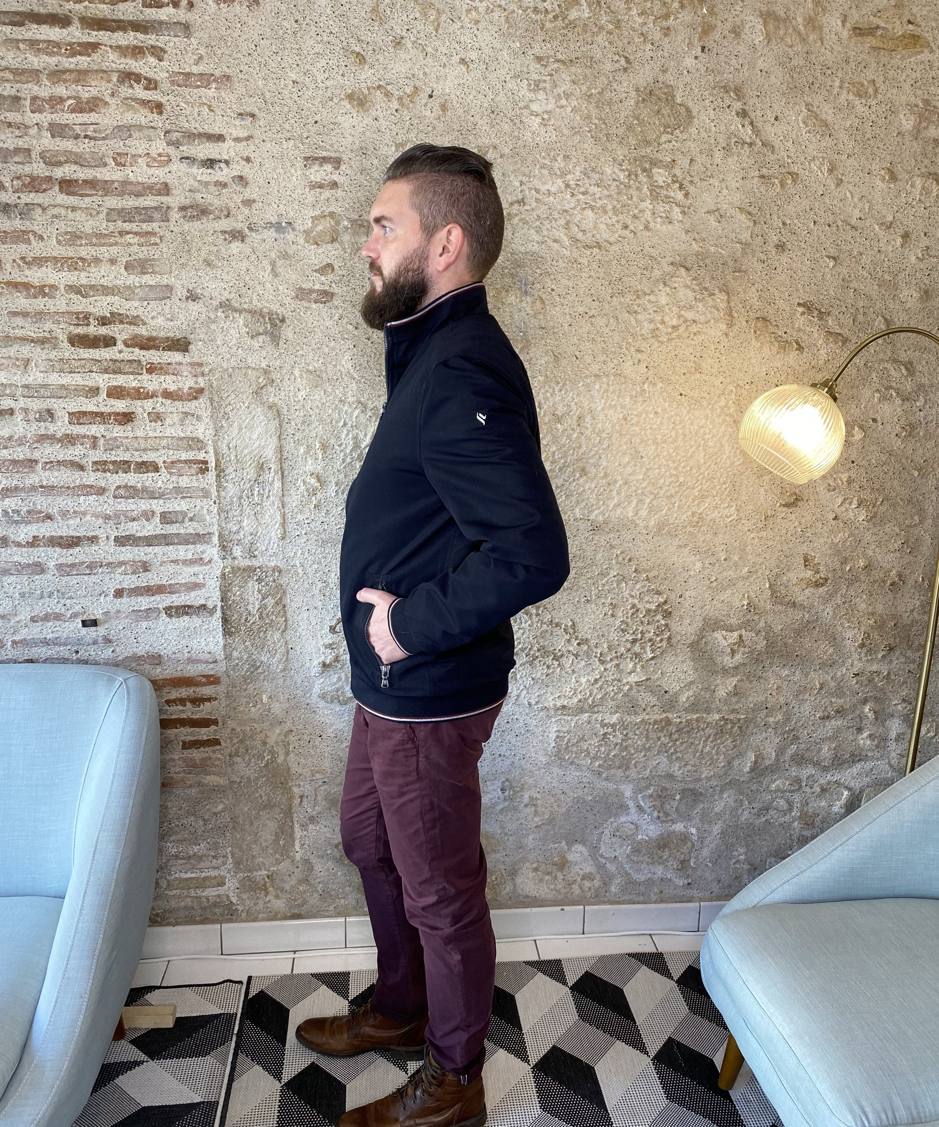Veste - marine - SUN VALLEY HOMME