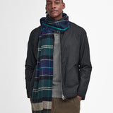 Echarpe en tartan Inverness - Vert loch - BARBOUR HOMME