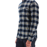 Chemise à carreaux APSLEY - bleu - Sun Valley homme