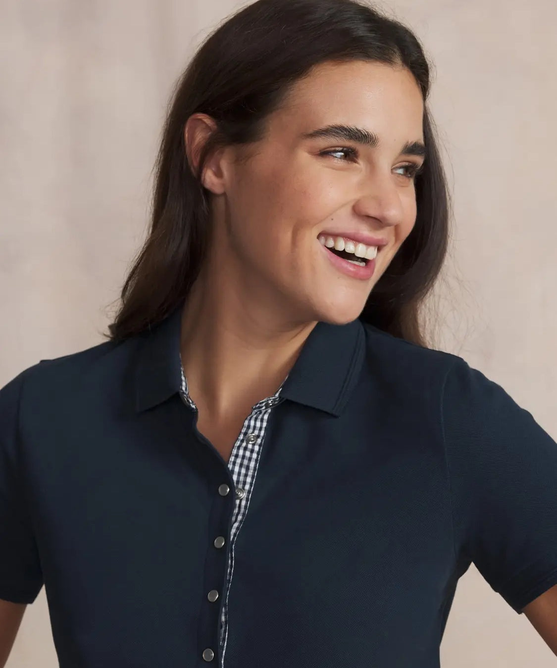Polo à manches courtes Lizzipol - Navy - TBS Femme