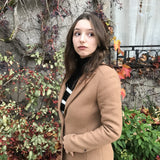 Manteau col tailleur - noisette - Ikks
