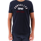 Tee-shirt CLOVEN - Marine - Sun valley homme