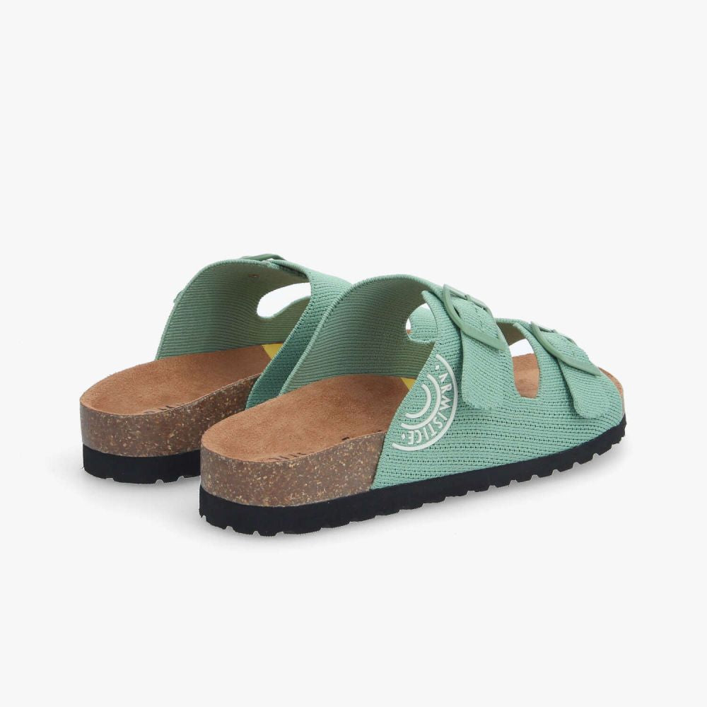 Sandales plates Fiona - Vert menthe - ARMISTICE
