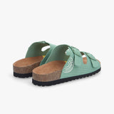 Sandales plates Fiona - Vert menthe - ARMISTICE