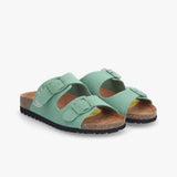 Sandales plates Fiona - Vert menthe - ARMISTICE