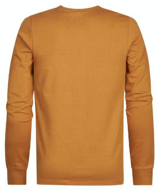 Tee-shirt à manches longues - Orange - PETROL INDUSTRIES