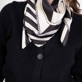Foulard carre soie 70*70cm - LORA