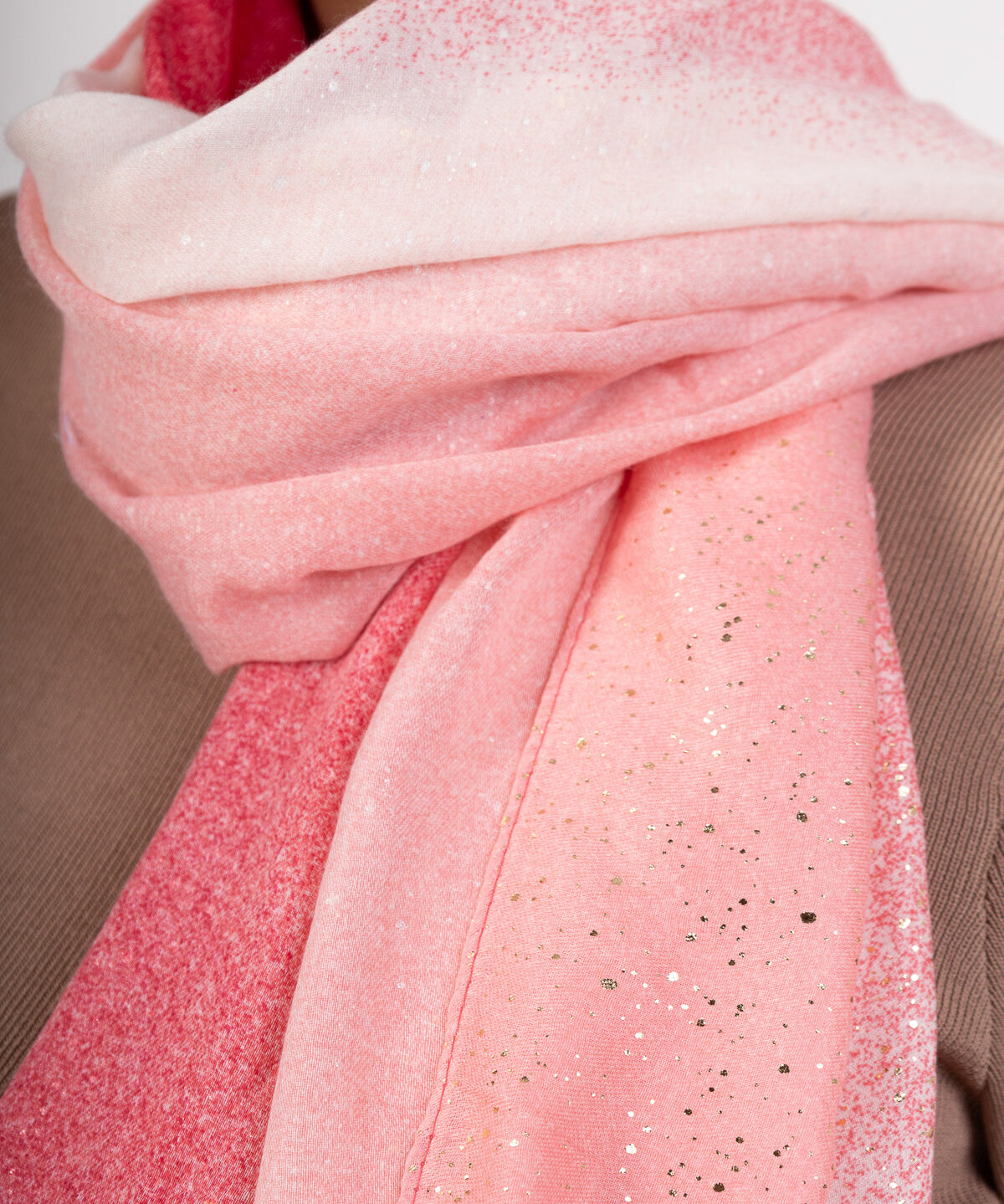 Foulard dégradé avec dorure - LORA