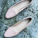 Ballerine vernis - beige - Mellow Yellow