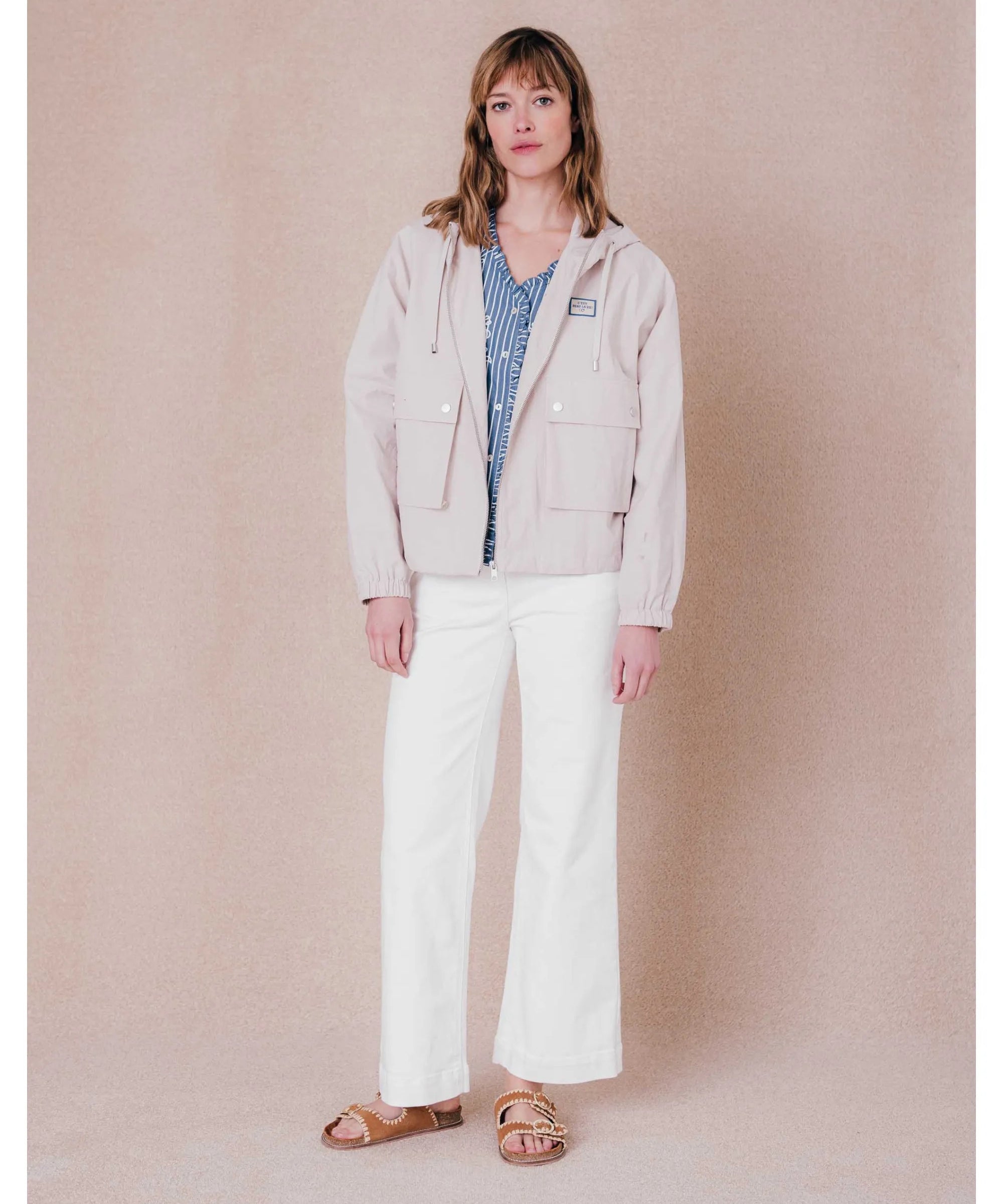 Parka déperlante Gabriel - Beige - C'EST BEAU LA VIE !