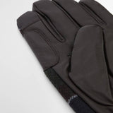 Gants imperméables en cuir et tartan Newbrough - Classic marron - BARBOUR HOMME