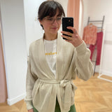 Gilet en crochet - Ficelle - LOLA ESPELETA