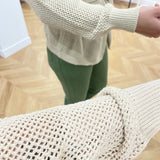 Gilet en crochet - Ficelle - LOLA ESPELETA