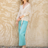 Gilet en crochet - Ficelle - LOLA ESPELETA