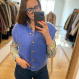 Gilet Alibaba sans manches - Ciel - DES PETITS HAUTS