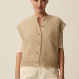 Gilet Alibaba sans manches - Latte - DES PETITS HAUTS