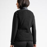Gilet Drayden sans manche bi-matière - Noir - Sun Valley femme
