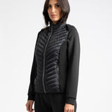 Gilet Drayden sans manche bi-matière - Noir - Sun Valley femme