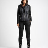 Gilet Drayden sans manche bi-matière - Noir - Sun Valley femme