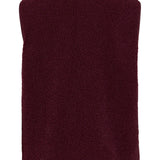Gilet sans manches Viada VILA bordeaux duveteux – vue dos