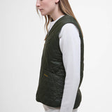 Gilet sans manches Markenfield - Olive naturel - BARBOUR FEMME
