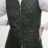 Gilet sans manches Markenfield - Olive naturel - BARBOUR FEMME