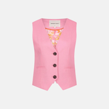 Gilet sans manche Gigi - Rose - FABIENNE CHAPOT