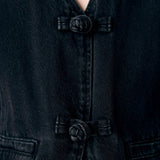 Gilet sans manches en denim - Black Denim - OBJECT