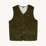 Gilet sans manches réversible Esterel - Kaki - FAGUO HOMME