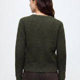 Gilet VINORGA VILA Forest Night – porté de dos
