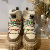 Bottines Gravitee Snowboots W - Blanc cassé/Noisette - NO NAME