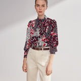 Blouse Lemon - rouge - SUNCOO