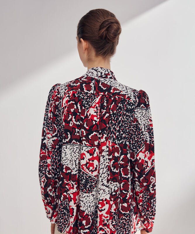 Blouse Lemon - rouge - SUNCOO