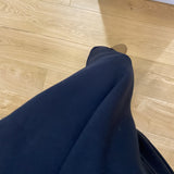 Pantalon large tailleur chic Japon - Bleu nuit - SUNCOO