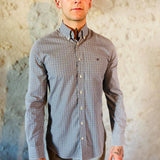 Chemise à carreaux - Brown - Hackett London