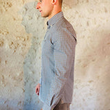 Chemise à carreaux - Brown - Hackett London