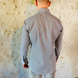 Chemise à carreaux - Brown - Hackett London