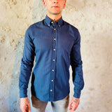 Chemise bleu Hackett